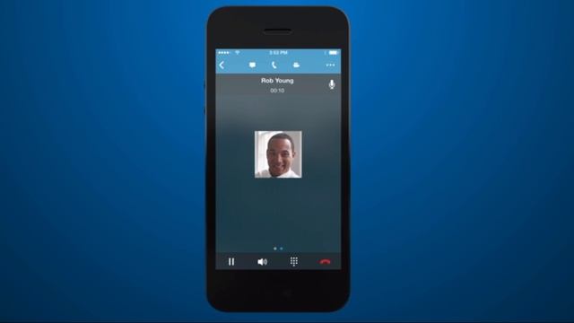 Lync on the Iphone