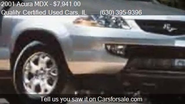 2001 Acura MDX Base 4WD 4dr SUV for sale in Westmont, IL 605