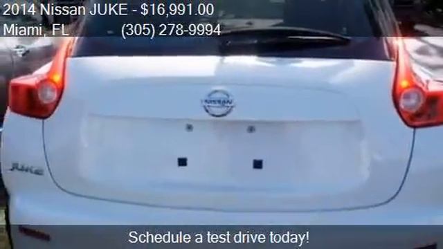 2014 Nissan JUKE S 4dr Crossover for sale in Miami, FL 33157