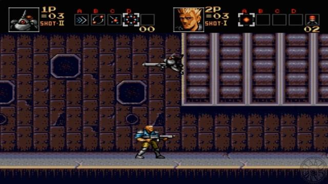 Level 3.1 Contra Hard Corps RUS 1994 (SEGA MD)