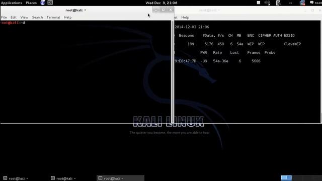 Hackeo redes WEP Kali-LINUX