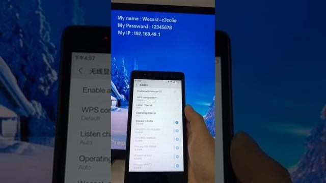 Wireless WIFI Dongle with Linux 3.0.8 HDTV Dongle for Android/IOS Mirroring Operations Display.