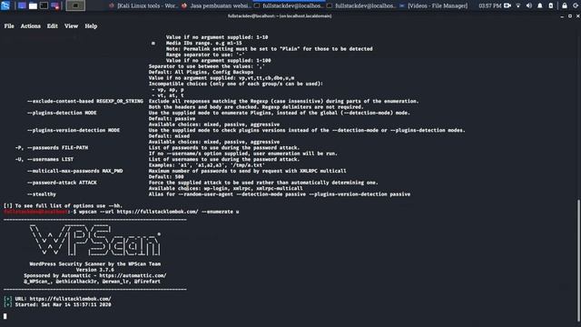 Kalilinux WPSCAN