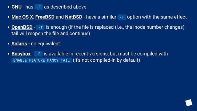 Alternative for "tail -f" that follows filename
