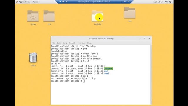 Command line file management in Linux(Bangla)