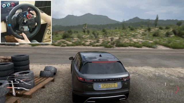 Rebuilding Range Rover Velar 865 HP - Forza Horizon 5 | Logitech g29 Gameplay