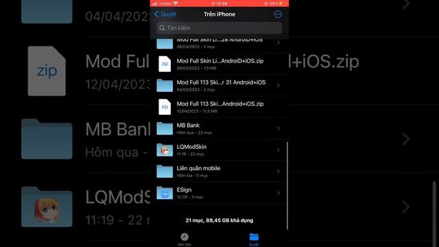 Mod 40 skin liên quân cho máy ios