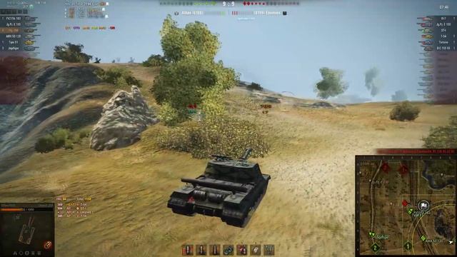 Epic WOT Replays : Object 268 - 8353 DMG! Carry by 905