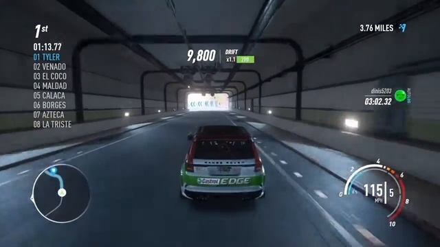 Need For Speed: Payback-Race Specs (Land Rover Range Rover Sport SVR)