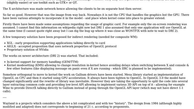 Unix & Linux: How is the linux graphics stack organised? (5 Solutions!!)
