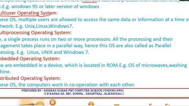 Class 11# Computer Science# Chapter 1 Computer Fundamental Part 2