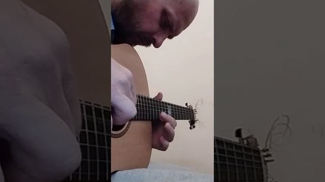 Фрагмент пьесы для гитары - Guitar piece fragment