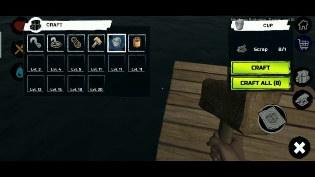 Rilis Survive on Raft Android, Grafiknya sama seperti Pc, Support semua Hp