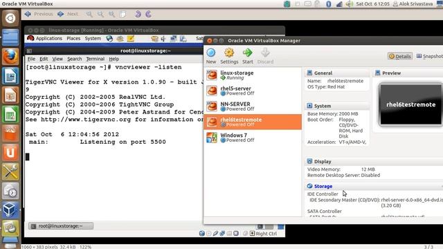 Installing Linux Remotely in GUI using VNC1]