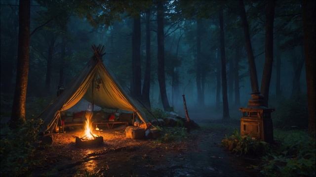 Night forest