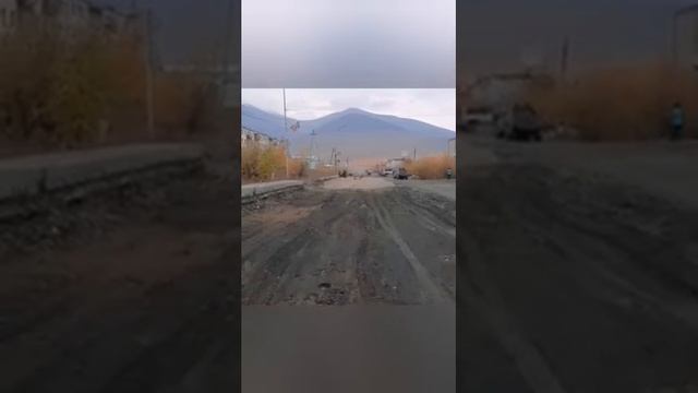 Усть-Нера. Ремонт дорог.