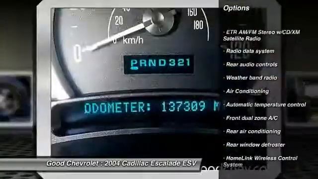 2004 Cadillac Escalade ESV Renton WA P44575A
