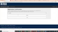 4.2 EarthExplorer: Confirmation of Registration and Signing in