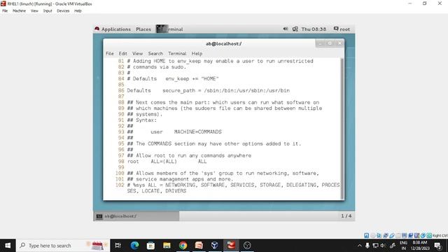 beginner day 148 | linux day 10 | sudo command | super user do in rhel