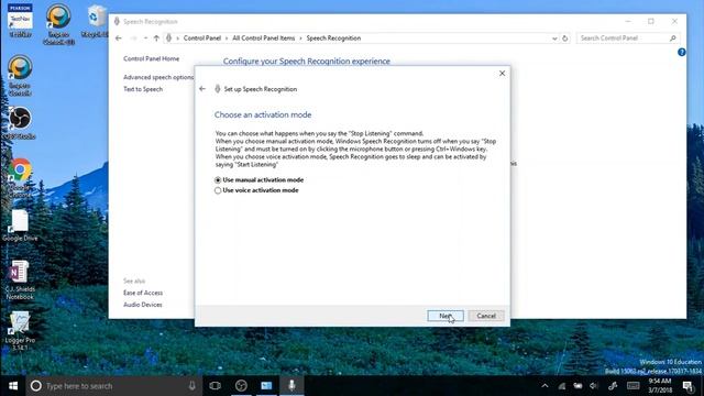 Micro Lesson #8   The Windows Speech to Text Feature
