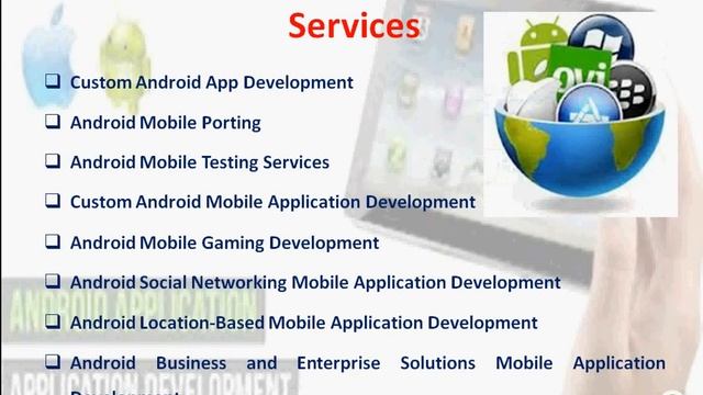 Advantages of Android Application Development Services - www.v-softinc.com