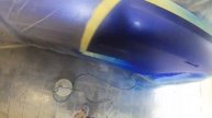 Jaguar I Pace door and quarter panel respray SATA X5500CC 1.3 I Caesium blue JHK