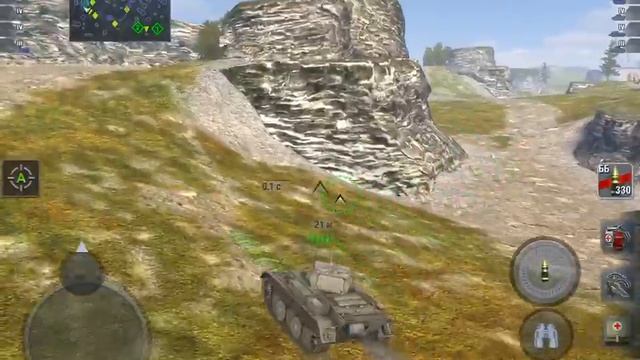 World of Tanks Blitz Прокачка ветки Leopard1!Дикая динамика!