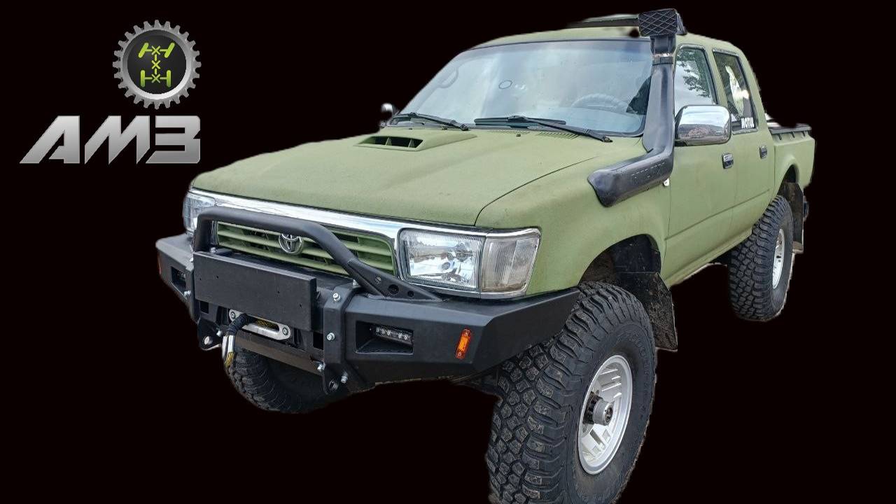 Силовой бампер для Toyota 4runner 130 и  Toyota Hilux 5 поколения (1988-2004)
