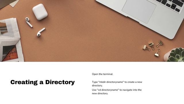 how to handle linux files and directories through terminal | Create a new directory | Delete a file