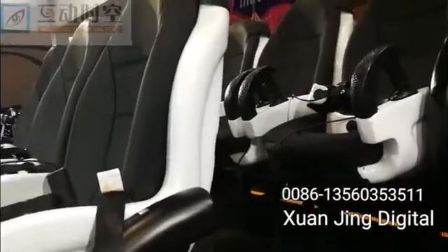 Xuan Jing Digital 6 seats 9D cinema VR family