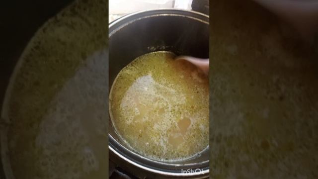 Суп с фрикадельками...