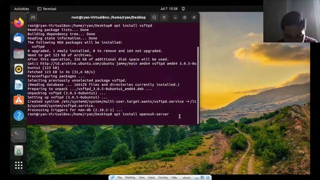 TUTORIAL PENGINSTALAN FTP & SSH DI LINUX UBUNTU