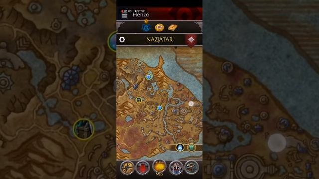 Mobile Gaming : World of Warcraft Patch 8.2 application  #wow #blizzard