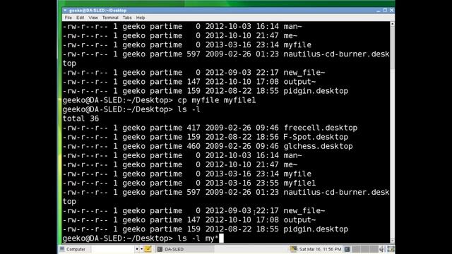 Video #3:  NOS 120: Linux File System  Franklyn Manley