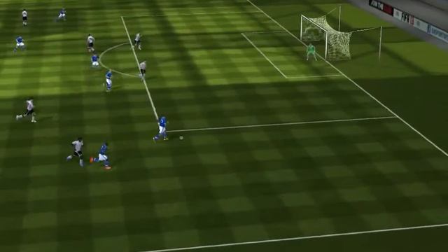 КРАСИВЫЙ ГОЛ В FIFA 13 ON IPHONE Ч.2! 720 HD!