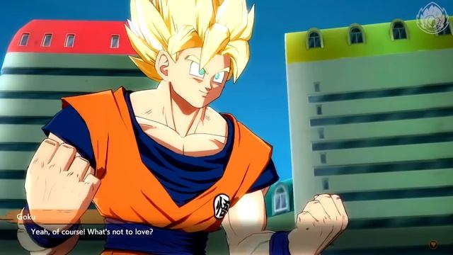GOKU FLIRTS WITH ANDROID 21 - Dragon Ball FighterZ Story Mode