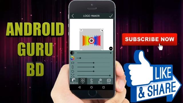 How to Make Youtube Channel Icon or Logo on Android II Android Guru BD II Android Tips 2018