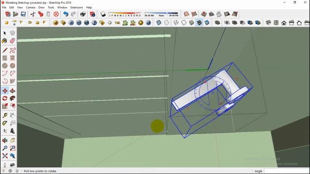 Belajar Sketchup Part 6 (Memasukan Perabot ke Modeling Sketchup)