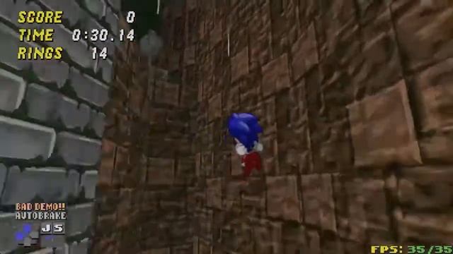 Sonic Robo Blast 2 v.2.2.8 | Cycles Fortress Zone as Sonic in 58.77