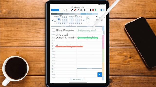 Best Digital Planner for iPad 2023. How to Use The Instruments and Apple Pencil for Simple Planning