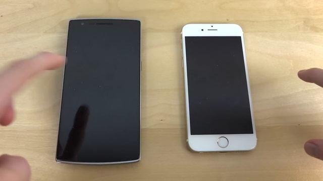 OnePlus One OxygenOS Android 5.0.2 Lollipop vs. iPhone 6 Official iOS 8.2 - Which Is Faster? (4K)