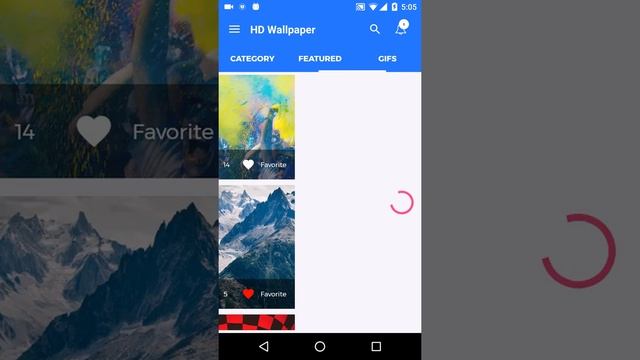 HD Wallpaper Application for Android - Buy Source code and do app business