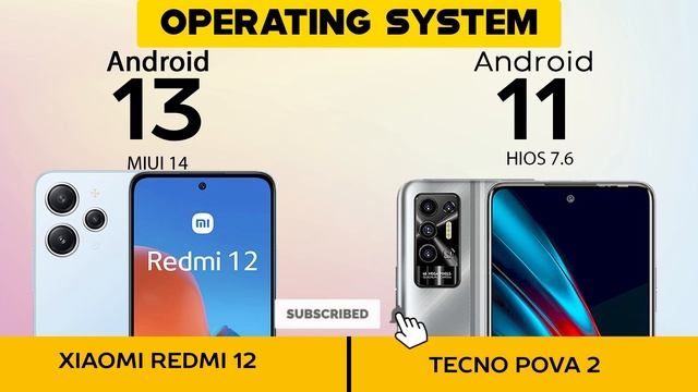 Xiaomi Redmi 12 VS Tecno Pova 2 - Full Comparison ⚡Which one is Best