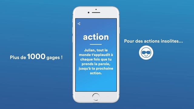 ACTION OU VÉRITÉ ?! Application iOS/Android