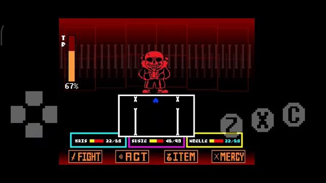Deltraveler section 3 GG!fell sans fight (android)