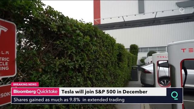 Tesla Officially Joins S&P 500