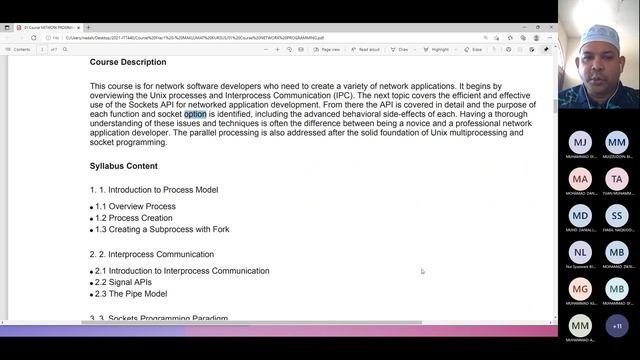 003 SEM202110 ITT440 - Course Information