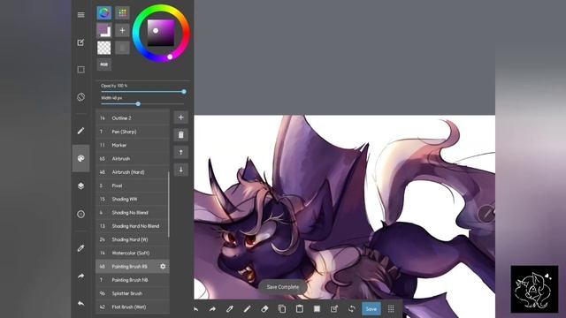 [Halloween 2019] On The Hunt [MLP Timelapse/Speedpaint] [Medibang Paint Pro Android]