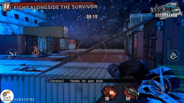 Zombie Frontier 3 | Cargo Ship | Action Zombie Shooting Gameplay | HD 1080p ( Android, iOS! )