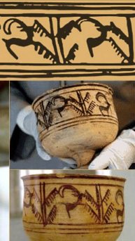 5-ти тыс. анимация. Если вращать этот сосуд, то козел начинает прыгать. Найден в Шахр-и Сохта (Иран)